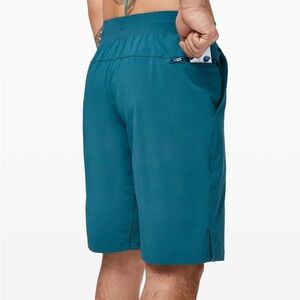 FREE SHIPPING Lululemon XL T.H.E. Short  Linerless 11"-Inch Inseam, Bermuda Teal